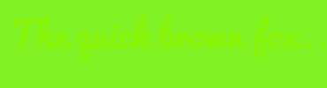 Image with Font Color 89F505 and Background Color 81F224